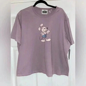 Disney Mickey Mouse Women’s 2X Short Sleeved Shirt